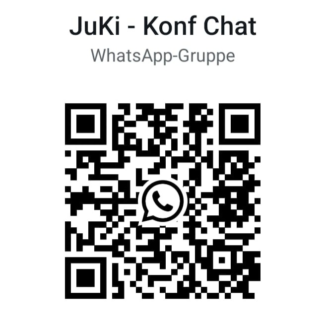 Qr-Code zum Beitreten in den Whatsappchat JuKi-Konf